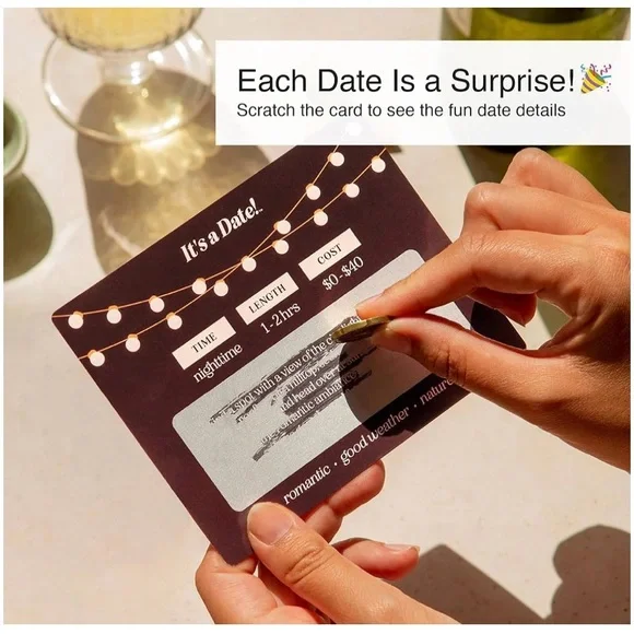 Scratch Off Date Cards - Picture 2 of 3